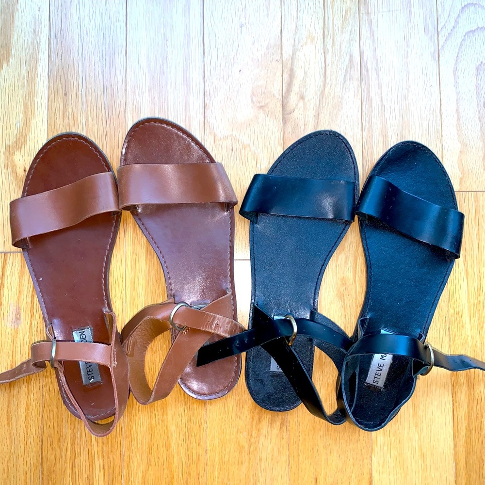 Steve Madden Donddi Leather Sandal (2)